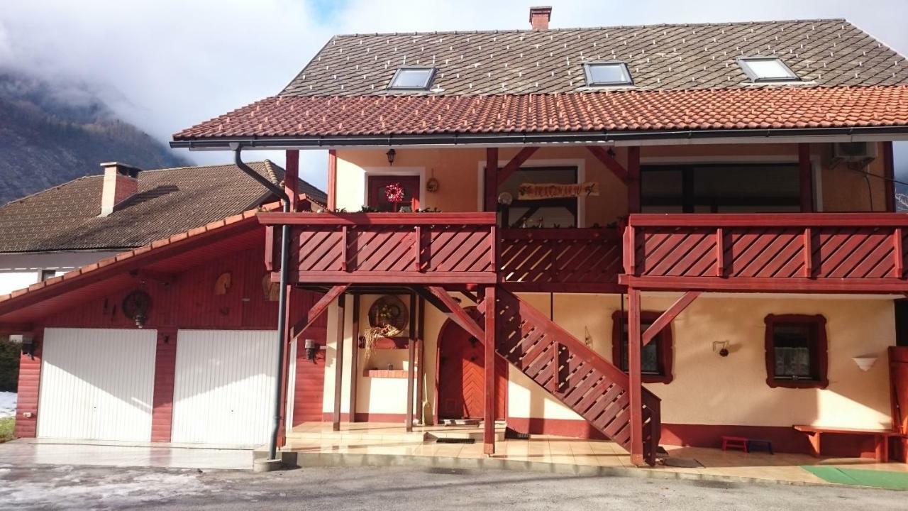 Zajcek Apartma Mojstrana Esterno foto
