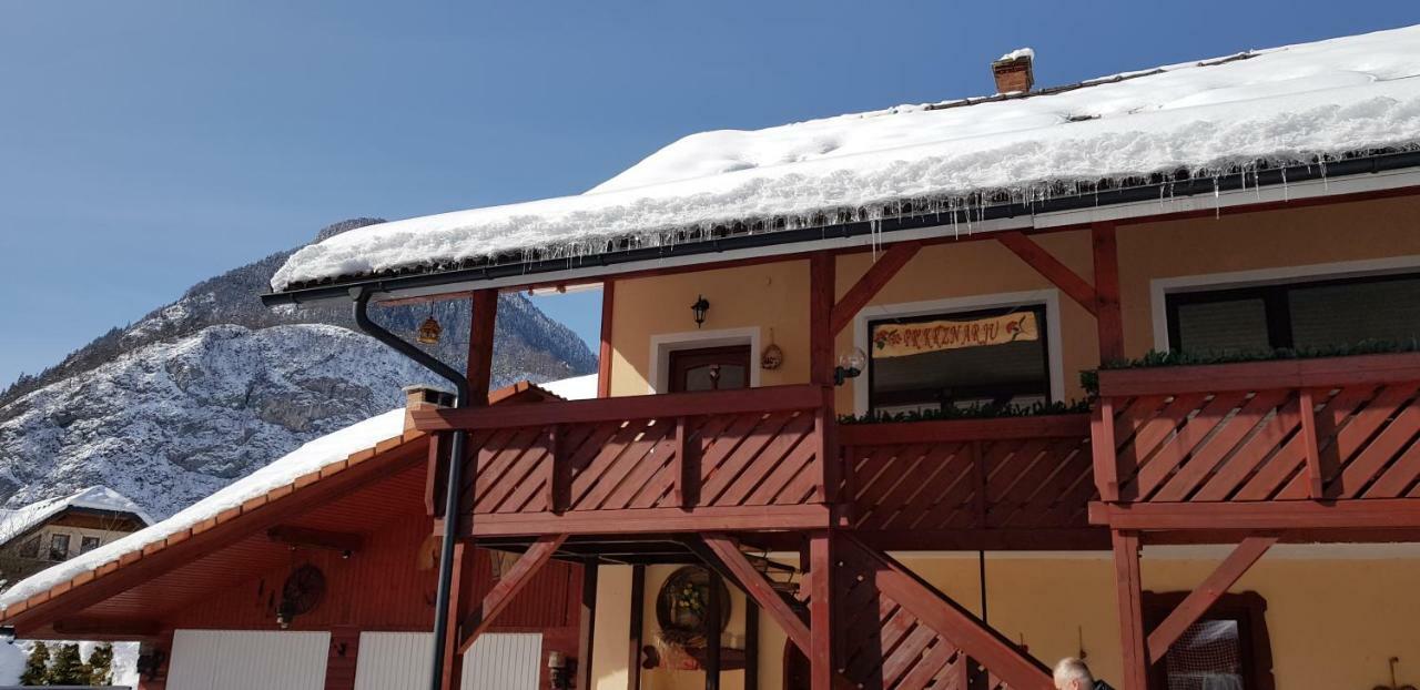 Zajcek Apartma Mojstrana Esterno foto