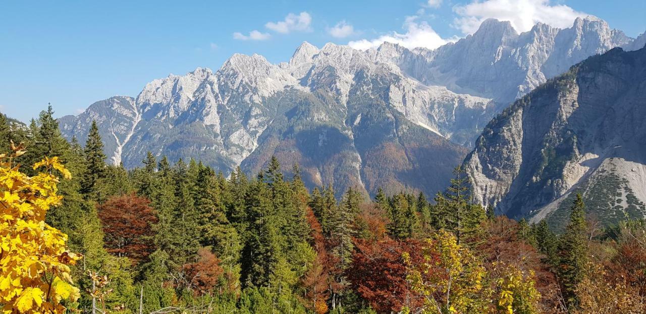 Zajcek Apartma Mojstrana Esterno foto