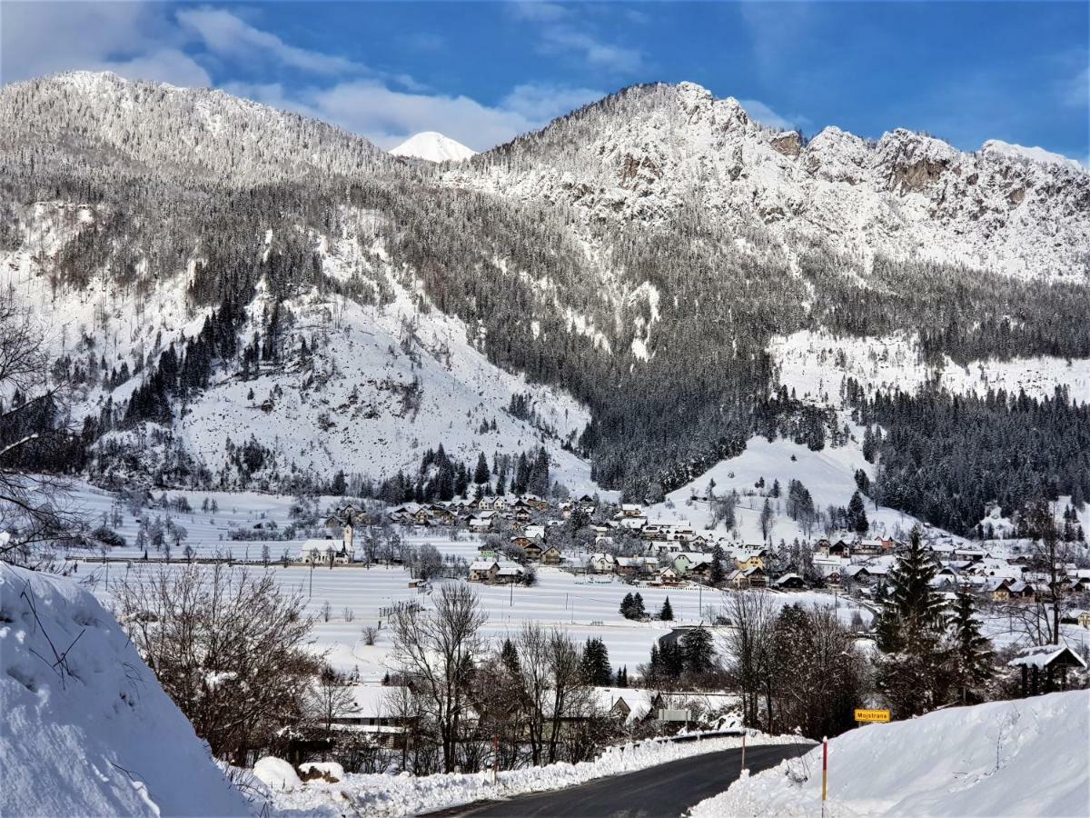 Zajcek Apartma Mojstrana Esterno foto
